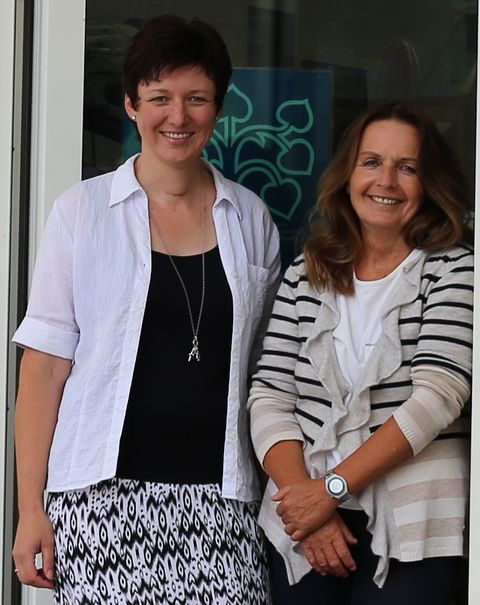 ehem. Leitung Elisabeth Neuhäusler und Traudi Tüpprath